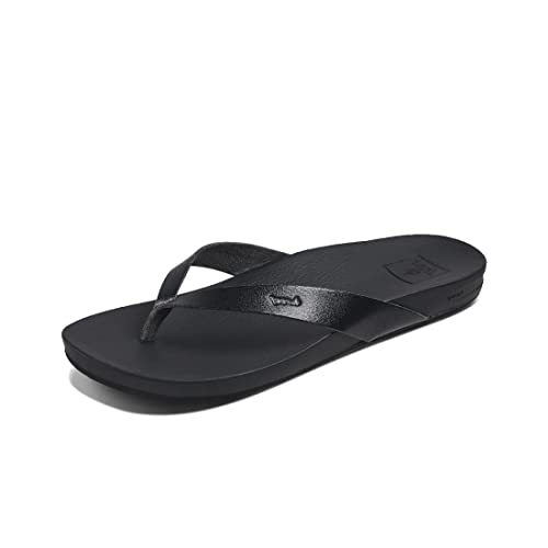 Reef Women's Sandals, Cushion Court, Black, 7