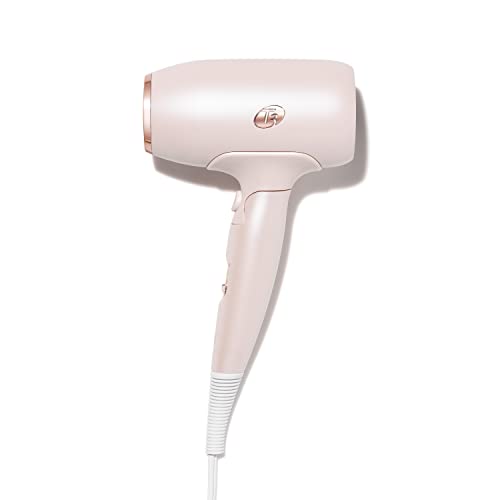 T3 Afar Lightweight Travel-Size Hair Dryer with Auto Dual Voltage, Folding...