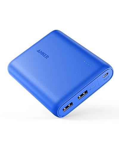 Anker PowerCore 13000, Compact 13000mAh 2-Port Ultra-Portable Phone Charger...