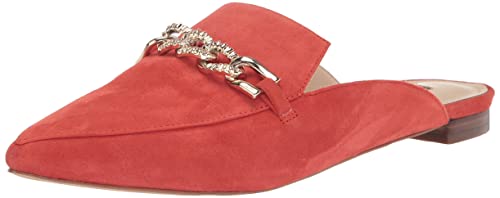 NINE WEST Women's Azur Mule, Pomme Red, 8