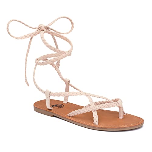 Trary Nude Sandals, Pink Sandals Women, Sandals for Women Dressy Summer,...