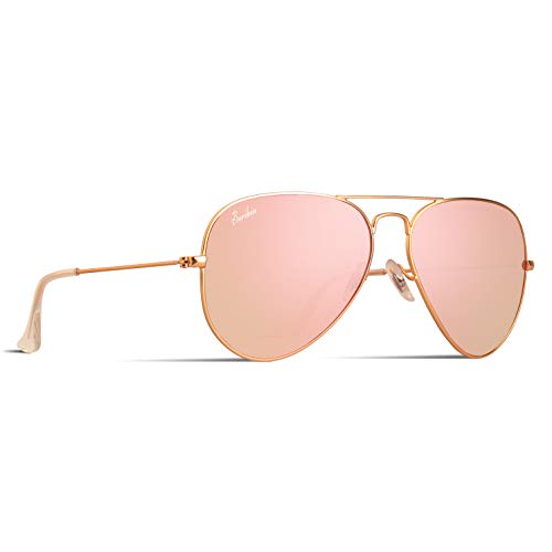 Berikin Classic Aviator Style Mirror Coating Sunglasses For Men Women 100%...