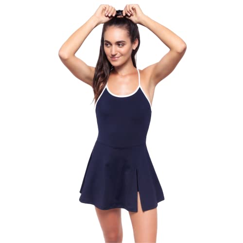 Luna Tennis Dress for Women with Built-in Bra & Shorts, Pickleball Dress,...