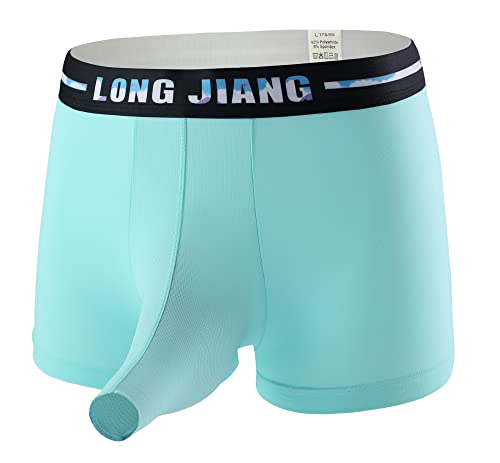 eywlwaar Men's Ice Silk Boxer Briefs Pouch Trunks Breathable Underwear...