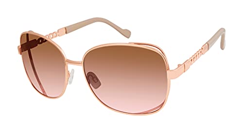 Jessica Simpson J5512 Metal Chain Women's Square Sunglasses with 100% UV...