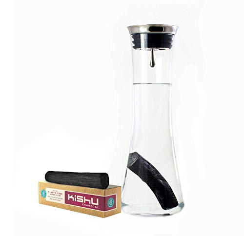 Kishu Charcoal Water Filter for Pitchers - The Only Authentic, Certified &...