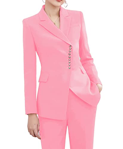 Women Business Suits Sets 2 Piece Slim Fashion Suit Lady Office Suit...