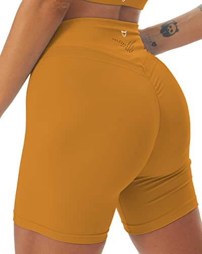 TomTiger Yoga Shorts for Women Tummy Control High Waist Biker Shorts...