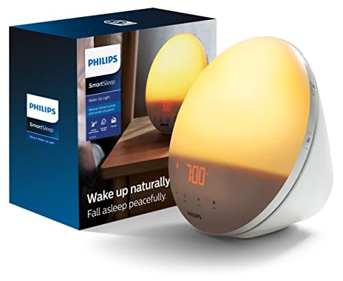 Philips SmartSleep Wake-up Light, Colored Sunrise and Sunset Simulation, 5...