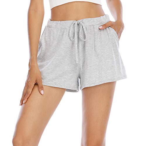 JUST BEHAVIOR Drawstring Pajama Shorts Lounge Short Sleep Shorts Pajama...