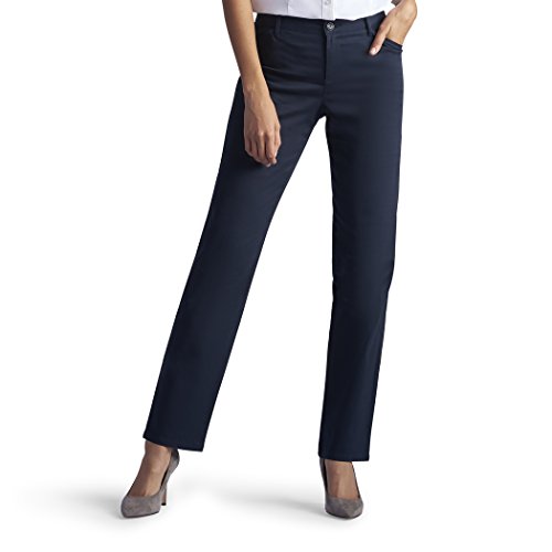 Lee Women's Relaxed Fit All Day Straight Leg Pant Imperial Blue 16