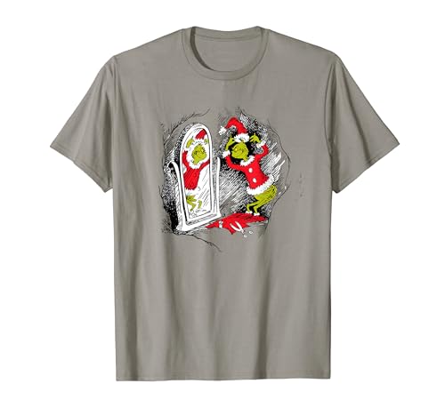 Dr. Seuss Grinch Saint Nick T-shirt T-Shirt