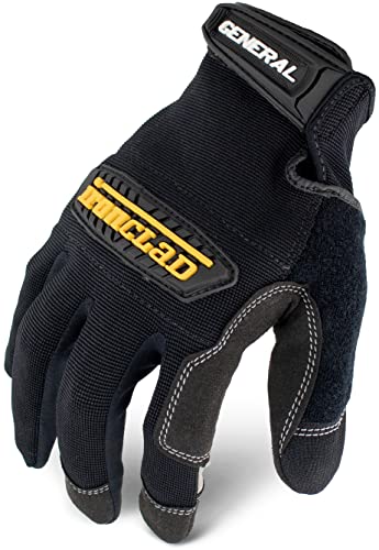 Ironclad General Utility Work Gloves GUG, All-Purpose, Performance Fit,...