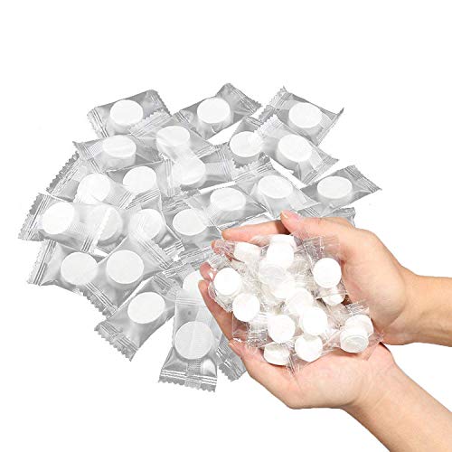 KISEER 200 Pieces Compressed Towels Portable Disposable Mini Compressed...