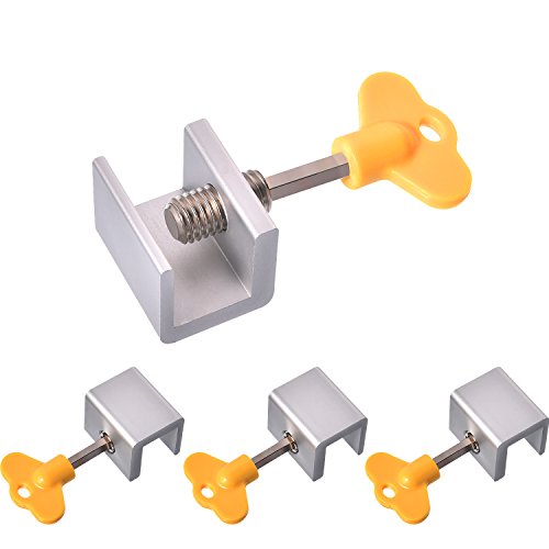 Maxdot Sliding Window Locks Adjustable Security Window Lock Window Stoppers...