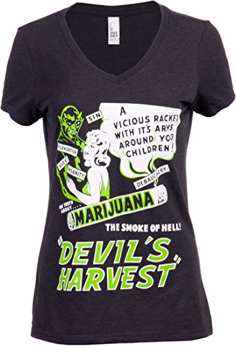 Devil's Harvest (1942 Poster) | Funny Absurd Vintage Drug War Marijuana...