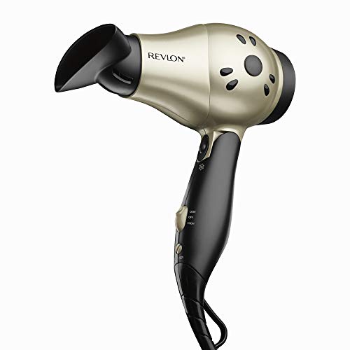 REVLON 1875W Compact Folding Handle Hair Dryer | Great for Travel