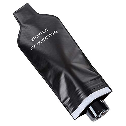 Reusable Wine Bottle Protector for Travel (4 Pack) - Wine Bags with Double...