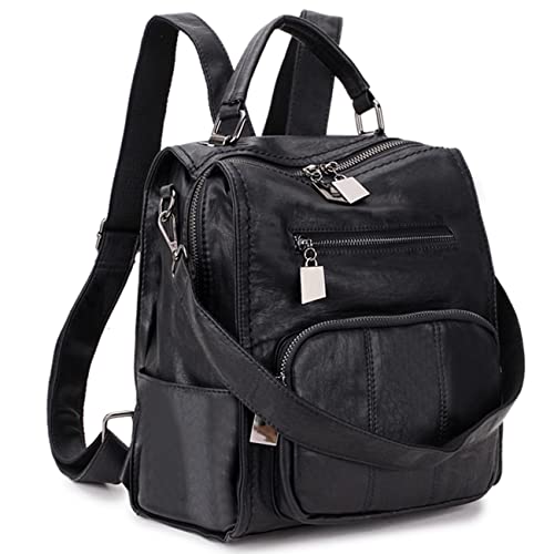 RAVUO Women Backpack Purse, Ladies PU Leather Casual Shoulder Bag mini...