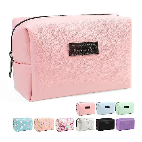 MAANGE Small Makeup Bag For Purse, Travel Cosmetic Bag Makeup Pouch PU...