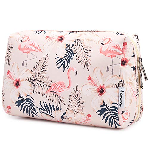 Large Makeup Bag Zipper Pouch Travel Cosmetic Organizer for Women (Large,...