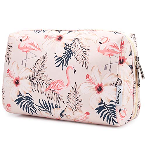 Large Makeup Bag Zipper Pouch Travel Cosmetic Organizer for Women and Girls...