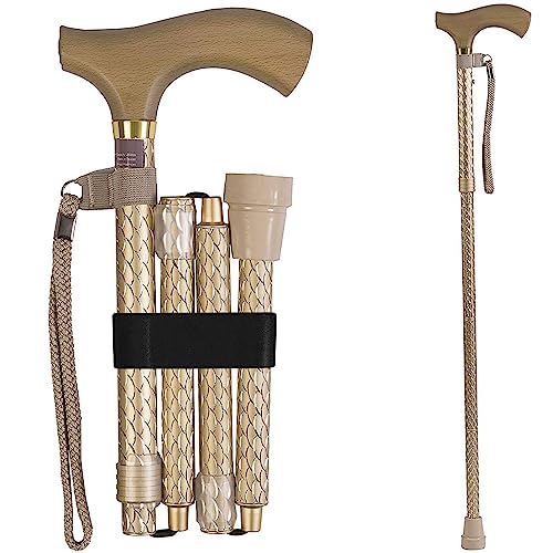 Switch Sticks Walking Cane for Men or Women, Foldable and Adjustable from...