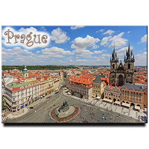 Prague Fridge Magnet Czech Republic Travel Souvenir