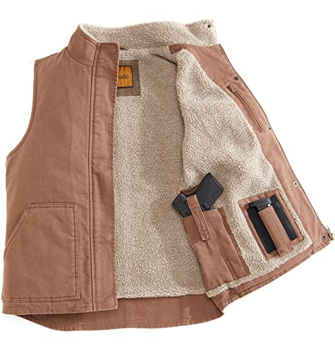 Venado Concealed Carry Utility Vest – Heavy-Duty Cotton Vest for Women...