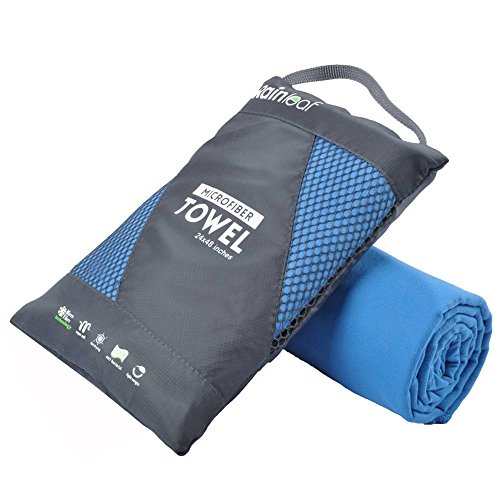 Rainleaf Microfiber Towel Perfect Travel & Sports &Camping Towel.Fast...