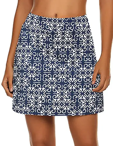 Ekouaer Women's Everyday Skort with Built-in Shorts Any Activities Light...