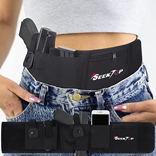Seektop Belly Band Holster for Concealed Carry, Gun Holster for Women Men,...