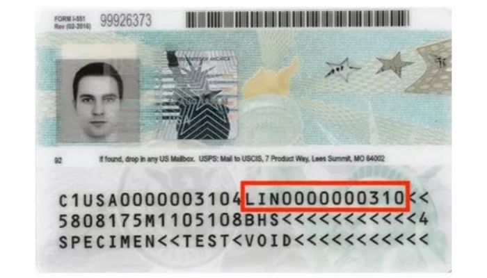 travel document number on visa