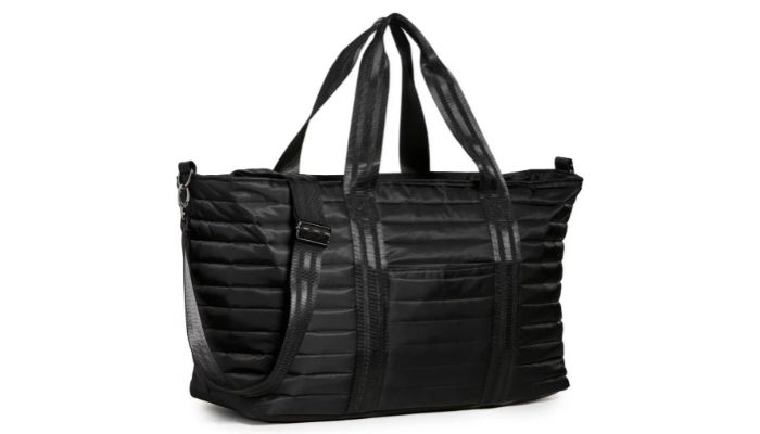 Think Royln Women's Big Mamma Duffel Bag, Black Flight