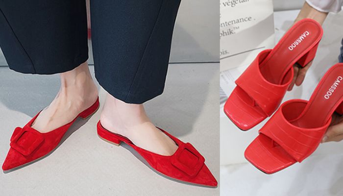 Best Red Mules For Women