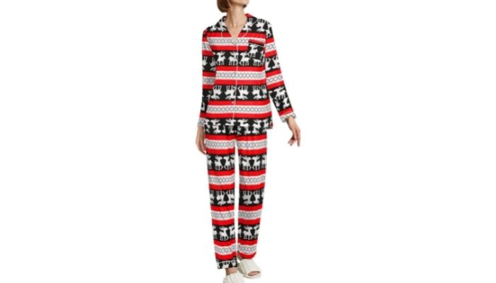 Ekouaer Pajamas Women's Long Sleeve Sleepwear