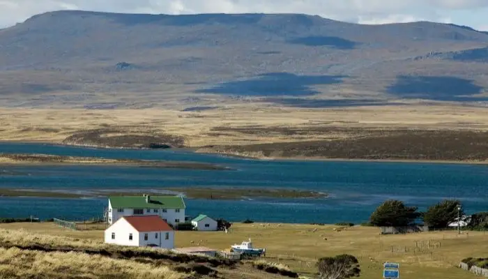 West Falkland Island and Port Howard