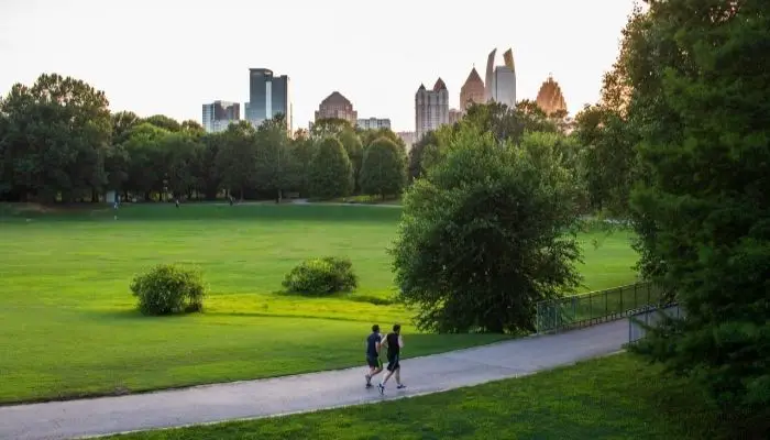 Enjoy a Walk or Jog through Piedmont Park