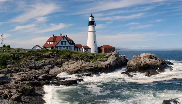 The Old Port and Portland Head Lighthouse